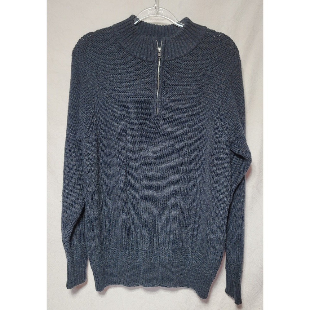 Red Head Brand Co Men's Pullover Sweater With 1/4 Zipper Size L